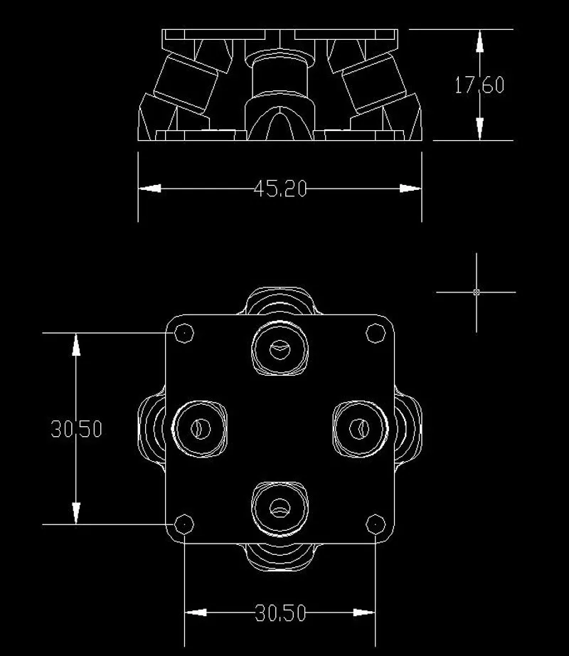 4 шт. амортизирующая панель управления полетом A3 X6 QQ CC3D FC опорная пластина