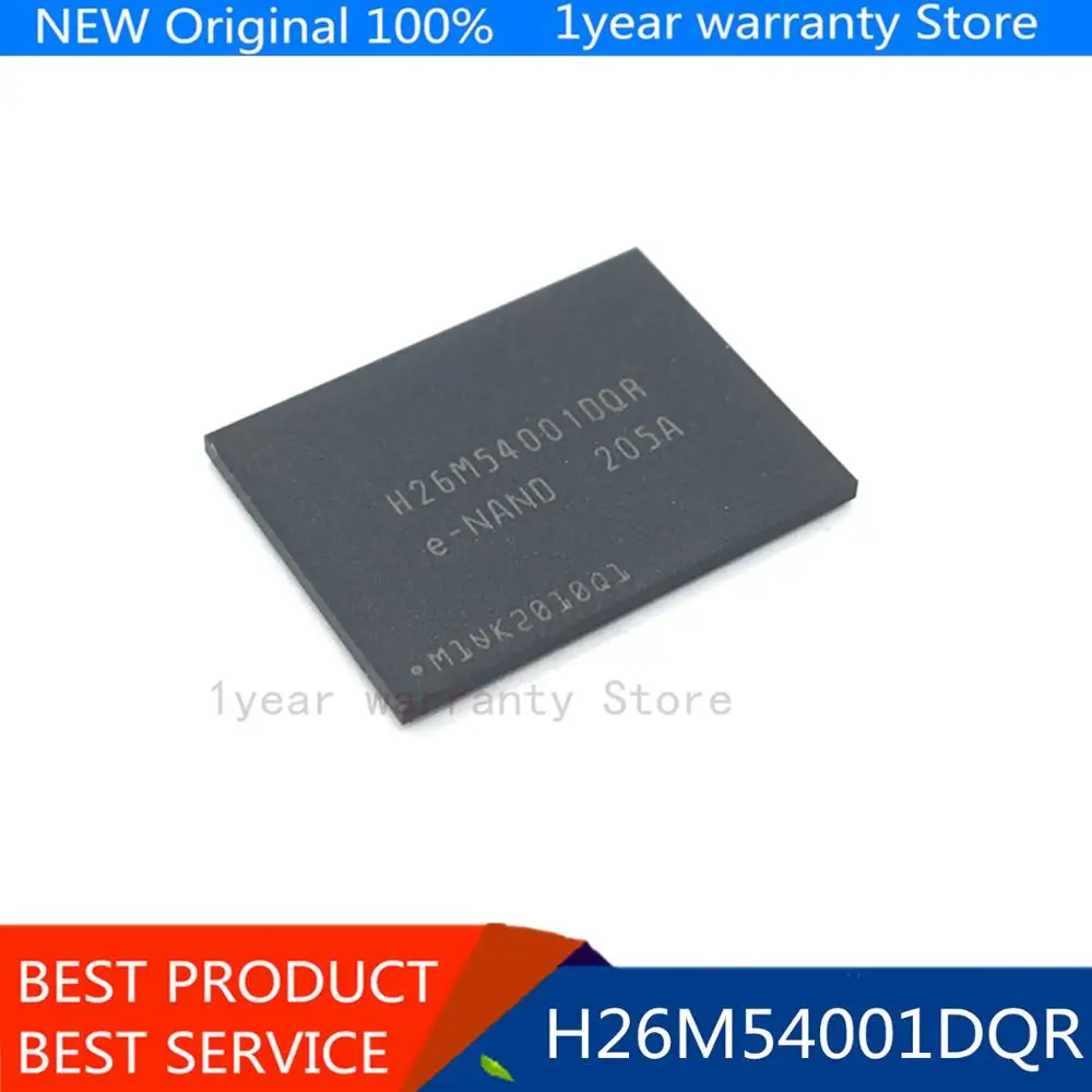

(1PCS) (2PCS) (5PCS) (10PCS) 100% New original H26M54001DQR BGA Memory chip