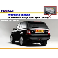 car rear view camera for land rover range sport 20052011 2012 hd ccd rca ntst pal license plate light cam auto accessories