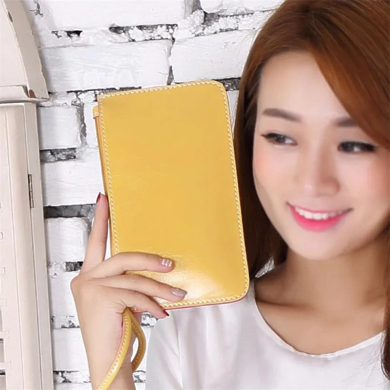 Женский кошелек модный длинный на молнии | Багаж и сумки