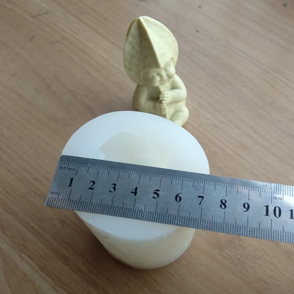 Новое поступление дизайн 3D Детские Силиконовые формы Детский одет шоколадная