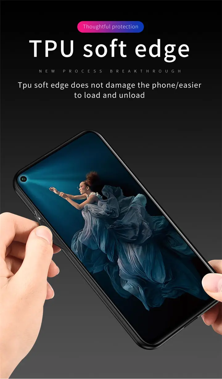 Чехол из хлопковой ткани для huawei Honor 20 Lite Pro 20I Retra, силиконовая ткань, задняя крышка Honor 20 Lite, чехол Honor20 Lite, чехол s 20 Lite