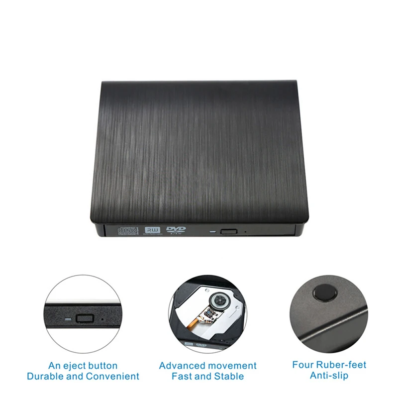 [Корабль f rom локальный склад] USB 3 0 CD/DVD RW ГОРЕЛКА Внешний оптический привод