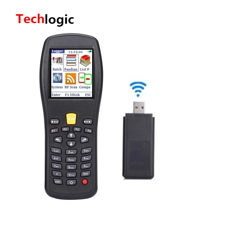 Беспроводной сканер штрих-кодов Techlogic X3 PDA складский пистолет-сканер Storeage |
