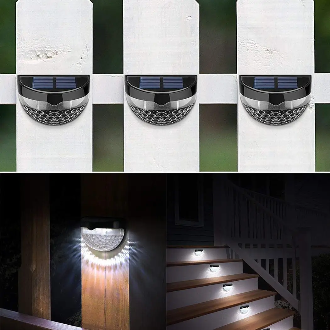 Светодиодный настенный светильник на солнечной батарее для забора 35ма лампа