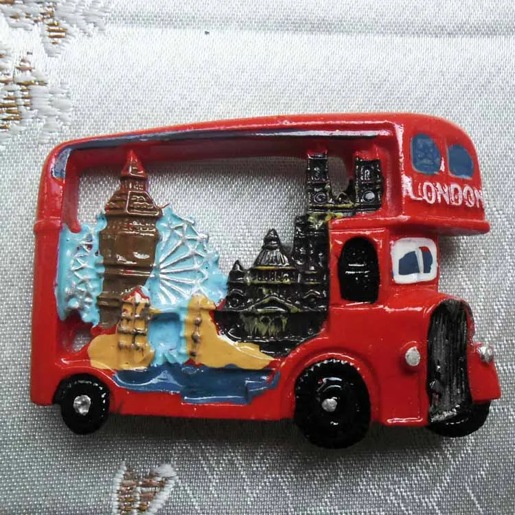 Магнитная наклейка Lychee для холодильника в британском стиле магнитный сувенир