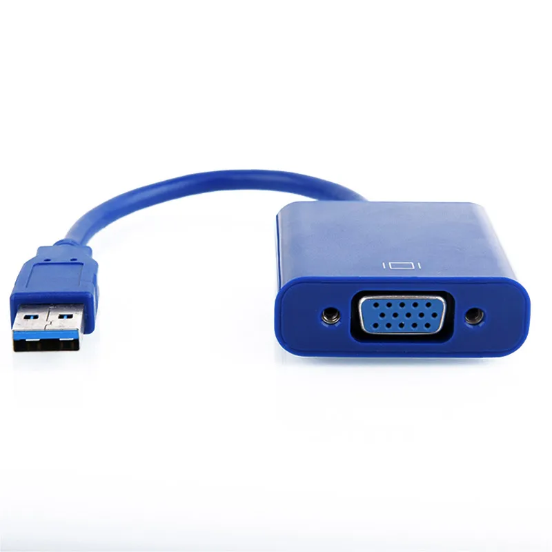 3 0 USB в VGA разъем 1080P Поддержка ноутбуков настольных компьютеров и мониторов