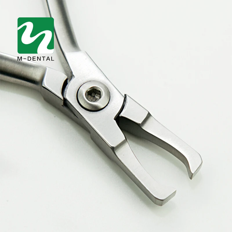 Стоматологические плоскогубцы с прямой головкой ортодонтический кронштейн