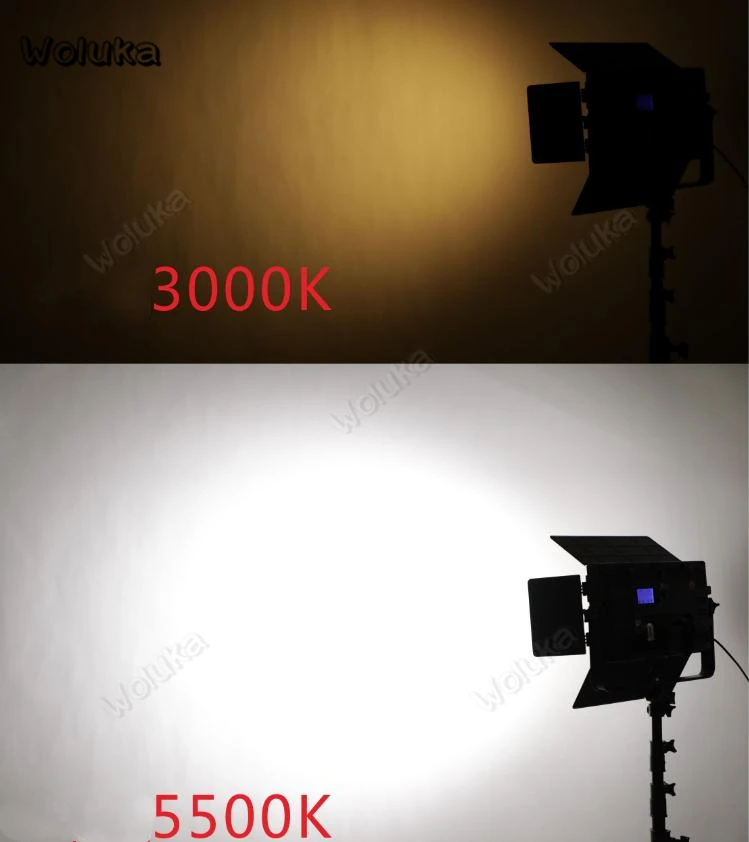 Светодиодная студийная лампа для видеосъемки FVD 200DL 5 мягкая Фотографическая