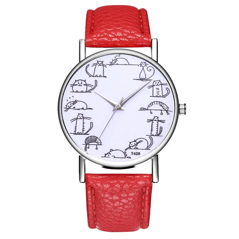 Montre Femme Топ Роскошные брендовые Для женщин часы дикий темперамент кожаным