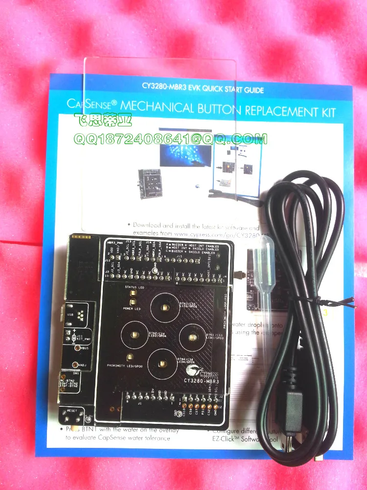 

CY3280-MBR3 CY8CMBR3116 CapSense Control spot touch panel Cypress