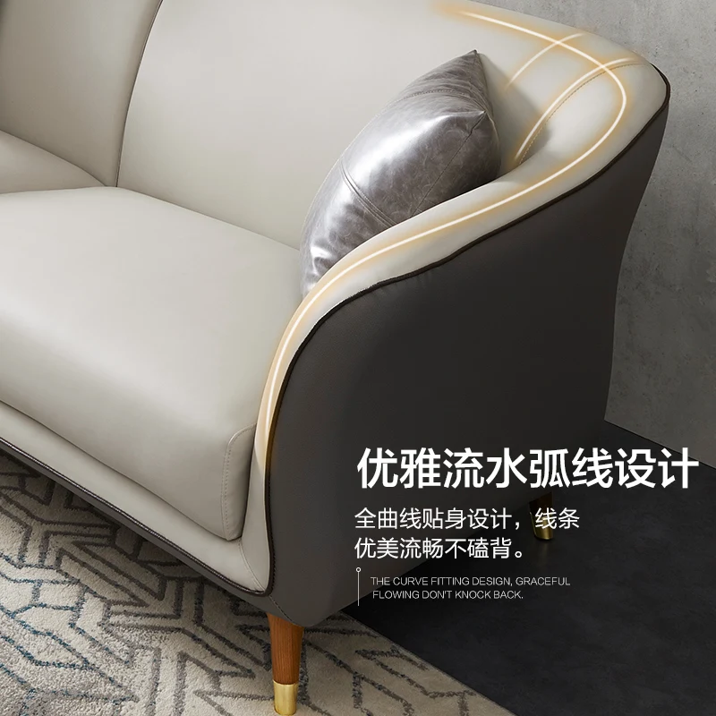 Easyliving 2019 новый диван из натуральной кожи мебель для дома и гостиной простой