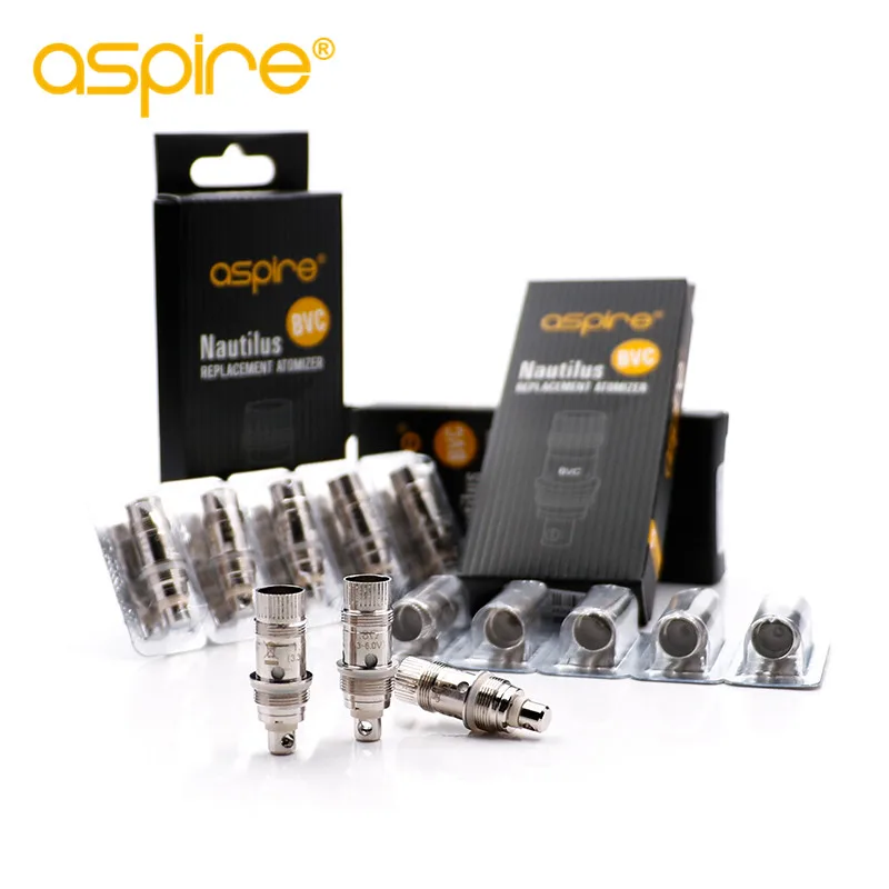 15 шт./упак. оригинальная катушка Aspire Nautilus 2 BVC с вертикальной головкой подходит для