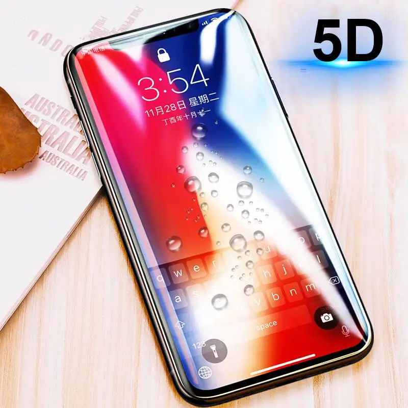 5D полностью изогнутая стеклянная пленка для экрана Samsung Galaxy J3 J5 J7 PRO Prime закаленное