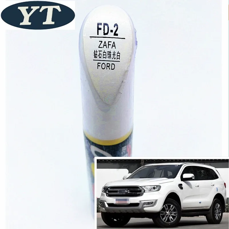 Авторучка для ремонта автомобиля авторучка авто краски белого цвета Ford ecosport kuga
