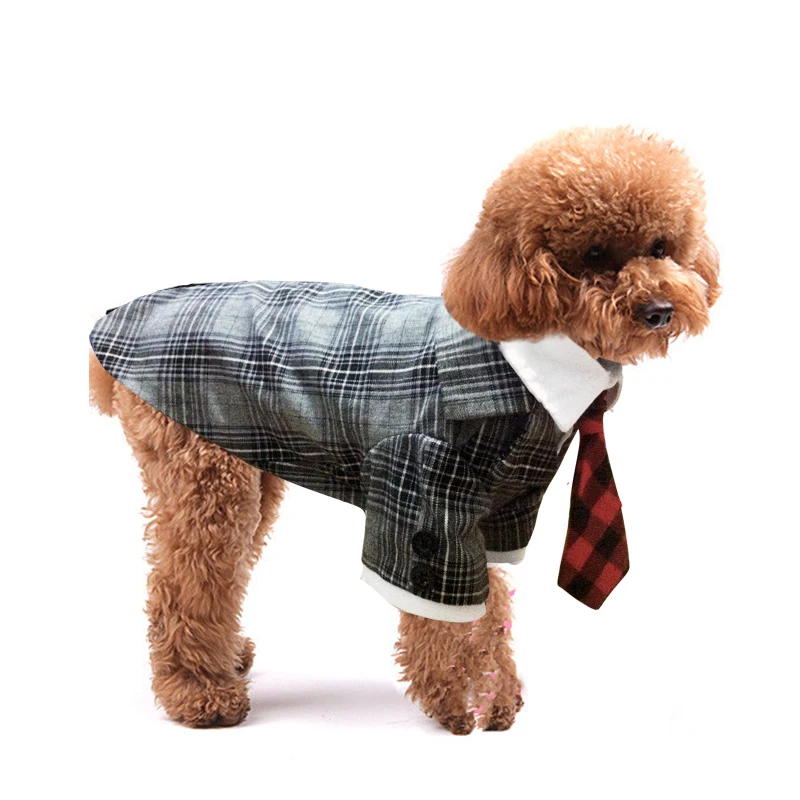 Новое поступление плед Стиль Pet Товары для собак костюм пальто маленький щенок