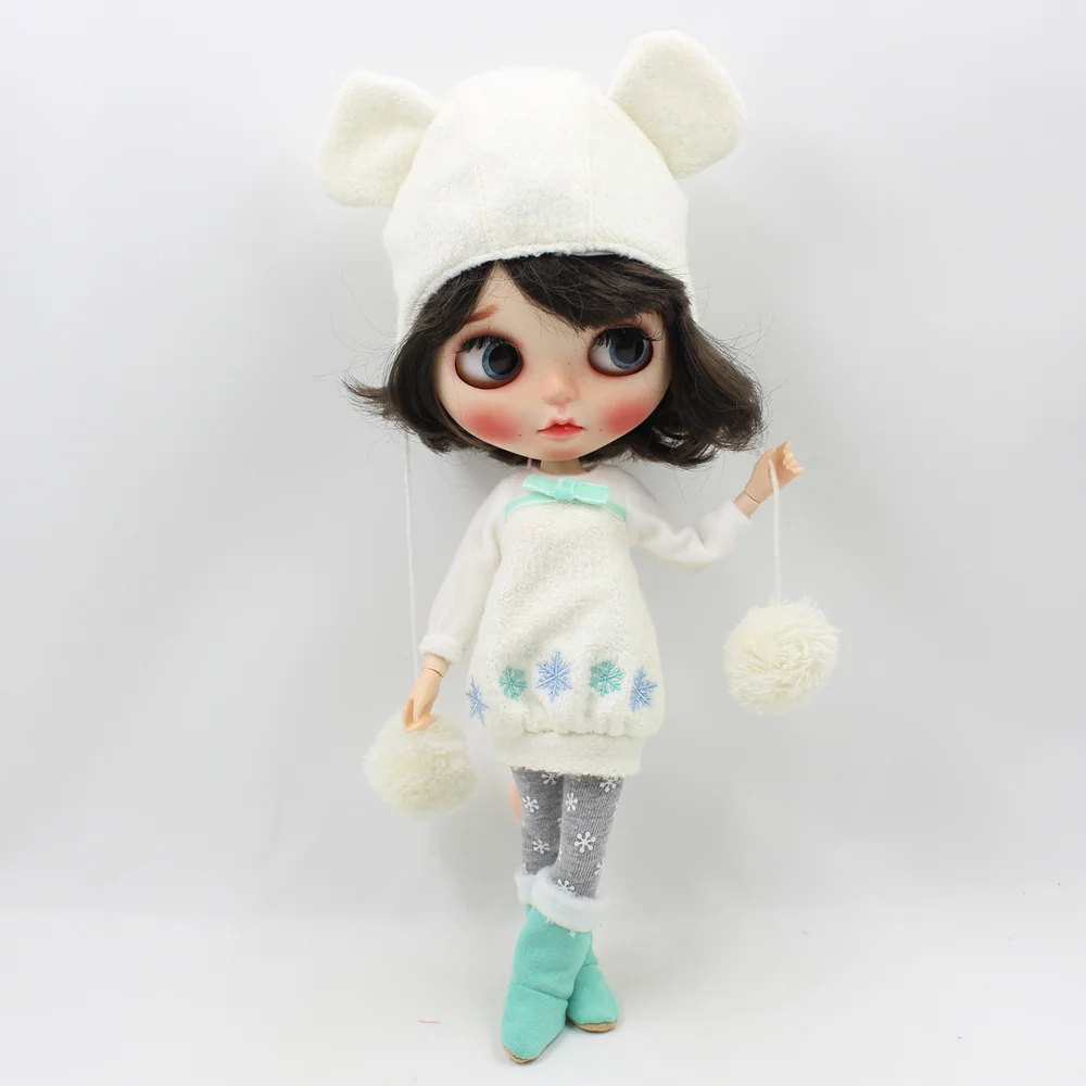 Комплект одежды Blyth ICY DBS 1/6 шарнирная кукла Снежная одежда включая платье