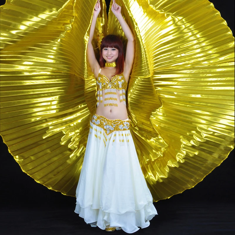 Женский профессиональный костюм для танца живота 10 цветов|isis wings|professional belly dancebelly