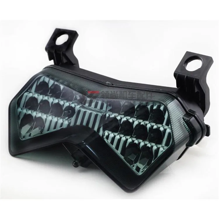 3 вида цветов в наличии объектив зеленый дым прозрачный мотоцикл задний фонарь