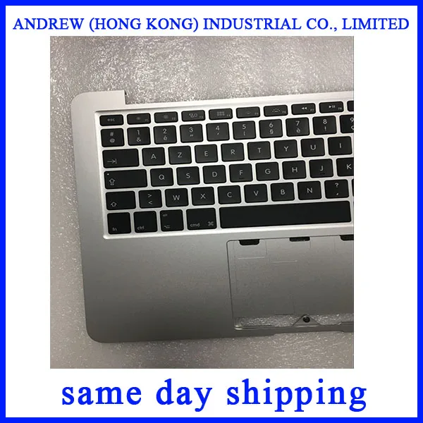Оригинальный A1502 для Macbook Pro 13 &quotA1502 Topcase с клавиатурой верхний корпус французская