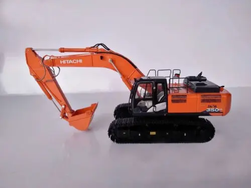 Редкий! Гидравлический Экскаватор Hitachi модель литья под давлением масштаб 1/50