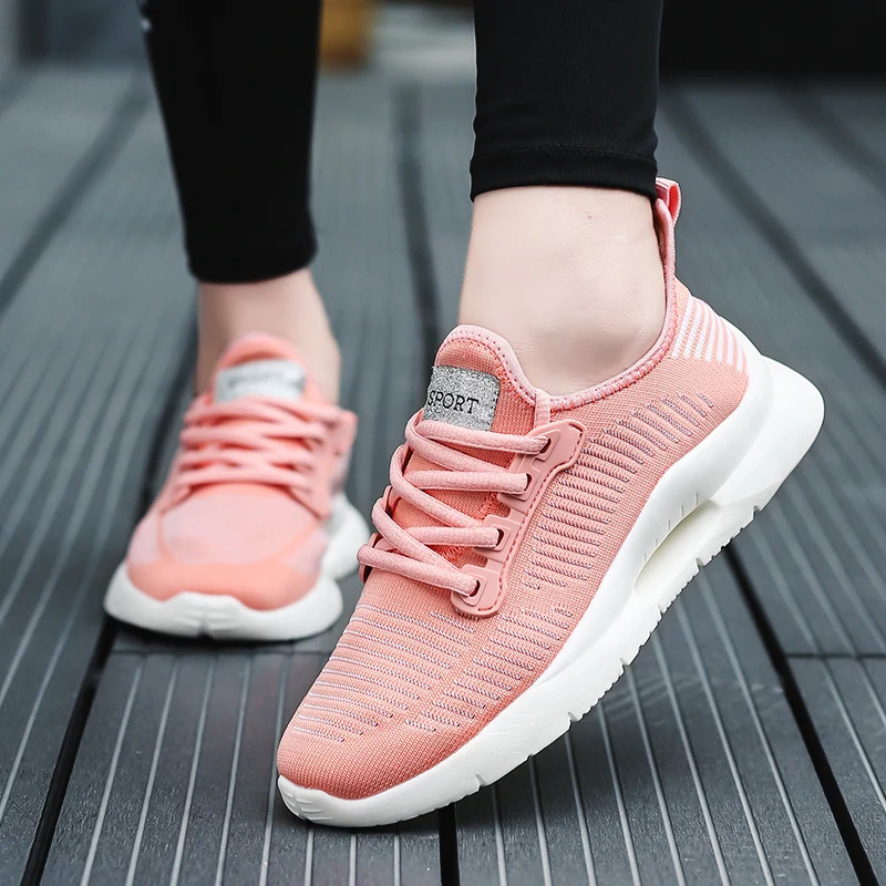Женская спортивная обувь повседневные кроссовки Вулканизированная Tenis Feminino