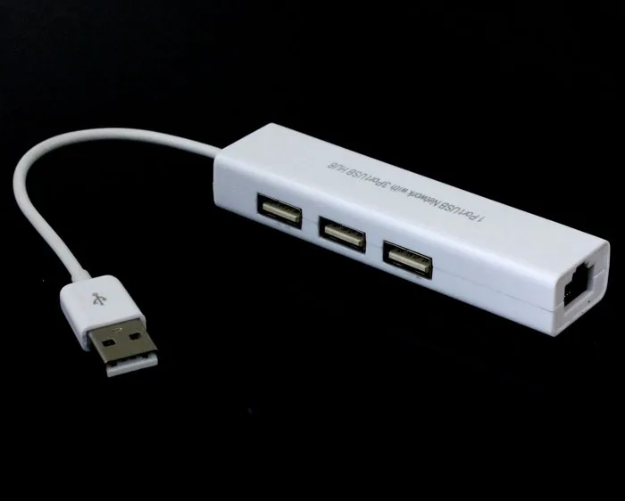 Высокоскоростной сетевой адаптер CARPRIE usb хаб 2 0 новинка Usb к RJ45 Ethernet карта с 3