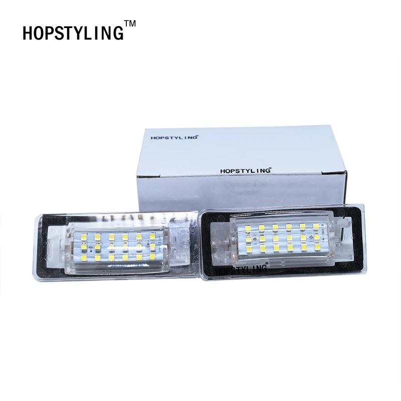 Авто-Стайлинг 2x супер белый 18SMD светодиодный номерной знак лампочки для AUDI TT 8N 1999~ 2006 авто Замена авто аксессуары