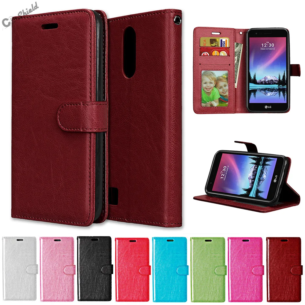 Флип чехол для LG K10 2017 M250 M250DS M 250 телефона кожаный K 10 LGK10 (2017) M250M LGM250 чехлы сумка|case