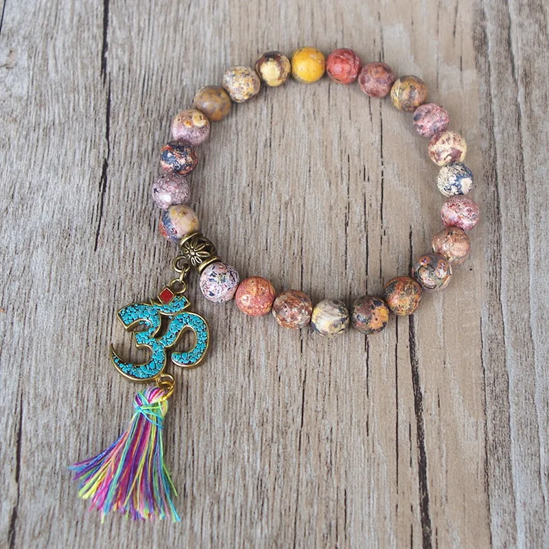Браслет ручной работы из тибетского буддизма с натуральными камнями|bracelets for|strand