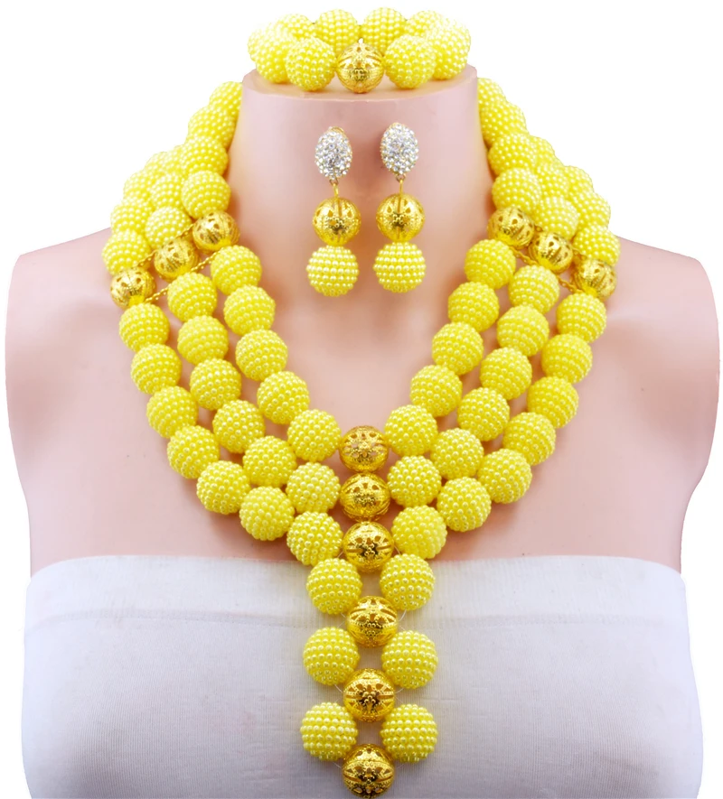 Элегантный 10 видов цветов Нигерийский Африканский Свадебный комплект ювелирных