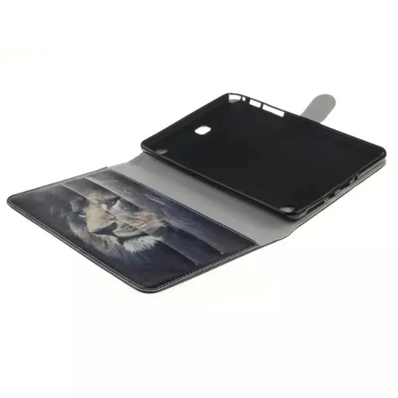 Роскошный цветной кожаный чехол с откидной крышкой для Samsung Galaxy Tab A 8 0 SM-T350 T355 T350