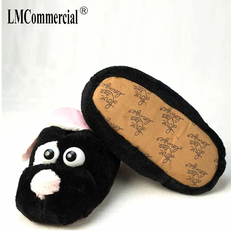 Winter Plush Home Floor Shoes House Slippers Children special Women Anime Cartoon Bear Slippers Lovers Warm Woman Slippers