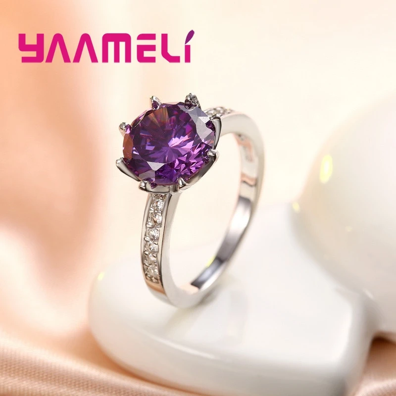 Новые модные ювелирные украшения из натуральной 925 стерлингового серебра CZ