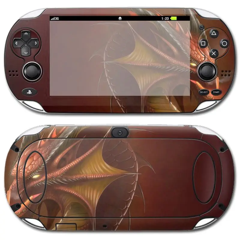 Качество изготовления наклейки для ps vita 1000 консоли наклейка кожи - Цвет: TN-PSvita1000-0473