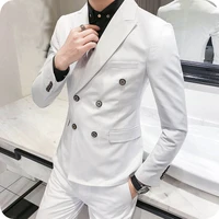 custom made white men wedding suits groom tuxedo slim fit costume maraige homme latest coat pant designs terno masculino 2piece