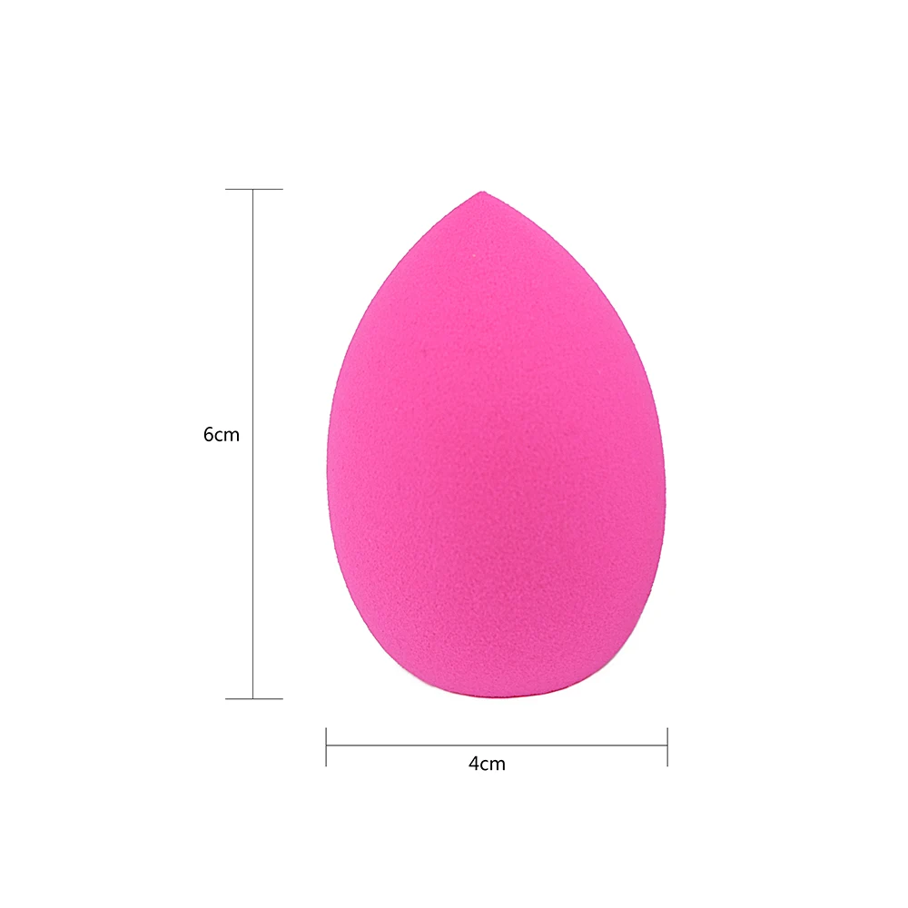 1 шт. не-латексная губка для макияжа блендер пудра основы косметическая гладкая
