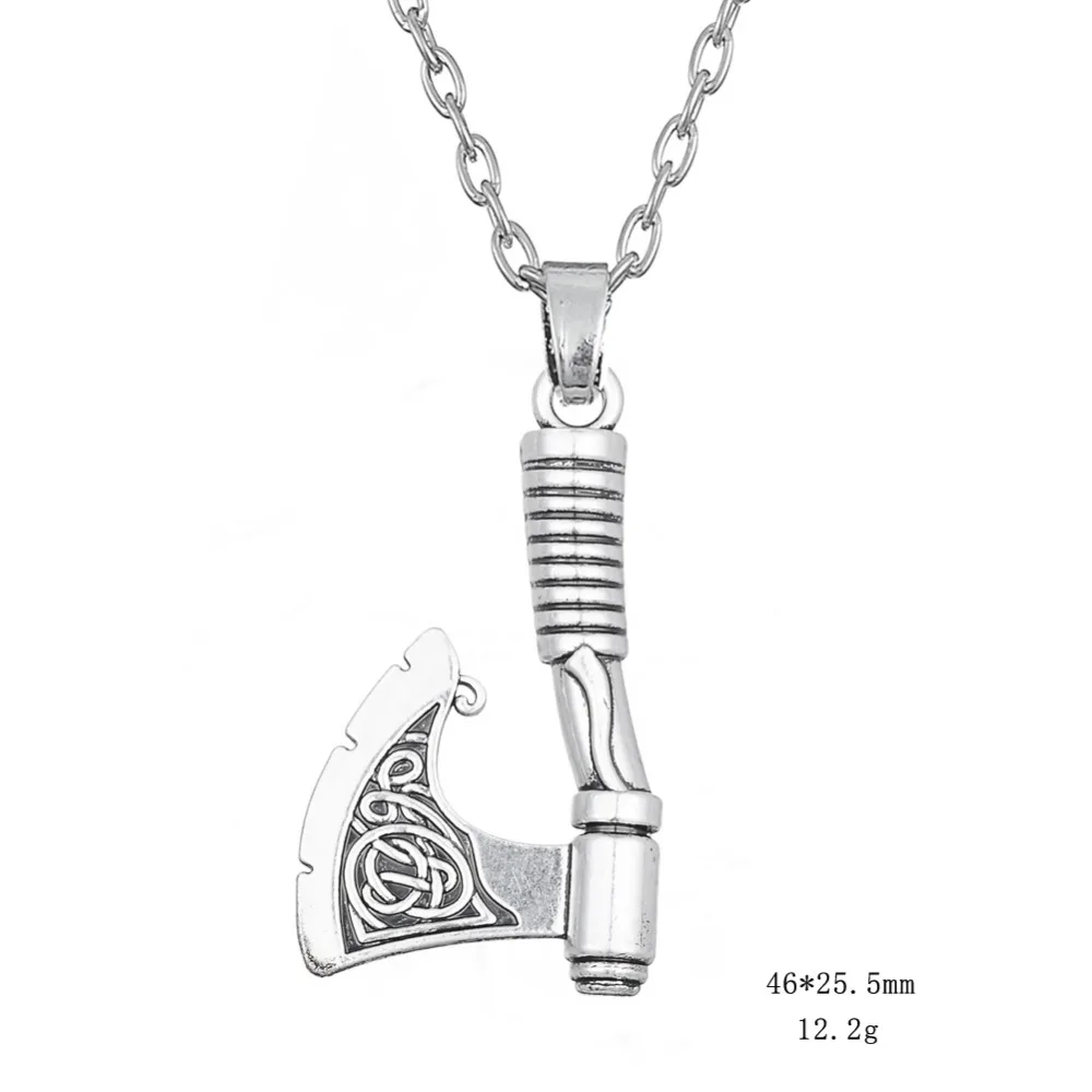 Рукоятка Dawapara мужское и женское ожерелье ювелирные изделия викингов амулет