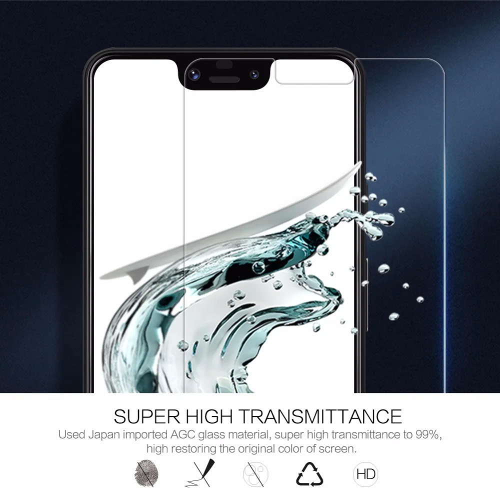 Взрывобезопасное закаленное стекло NILLKIN Amazing H + Pro с закругленными краями для Google