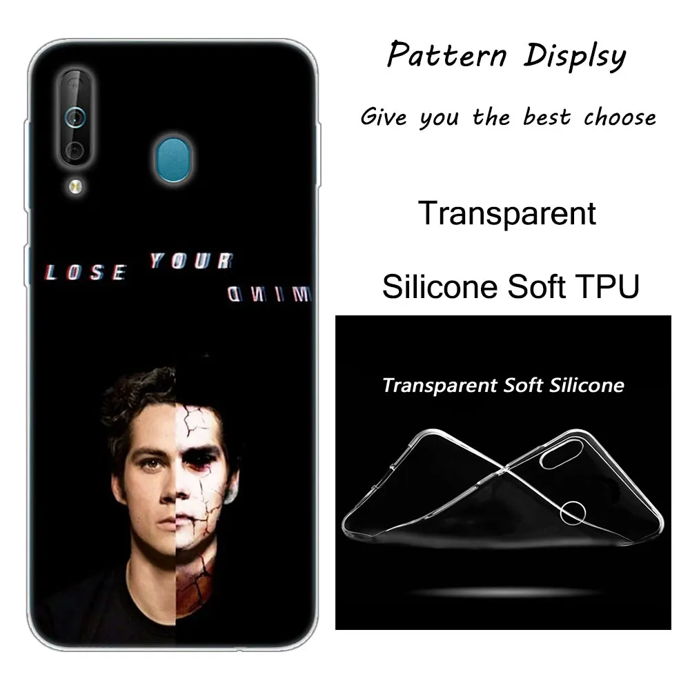015 Прочный чехол Teen wolf силиконовый чехол для телефона для samsung Galaxy A80 A70 A60 A50 A40 A40S A30 A20E A2CORE M40 Примечание 10 плюс 9 8 5 Модный чехол с рисунком - Цвет: 015