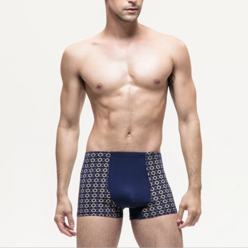 

Лидер продаж, модное нижнее белье, мужские боксеры, мужские удобные трусы, мягкие дышащие мужские трусы 5 шт./лот