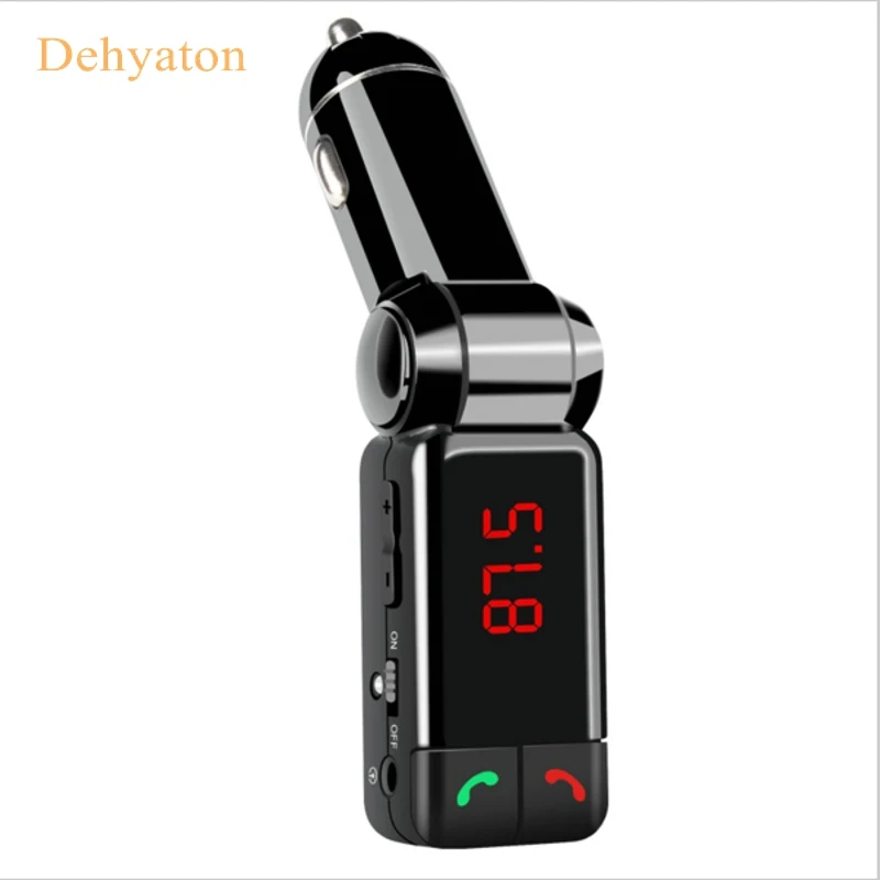 Автомобильный Bluetooth-передатчик BC06B ЖК-дисплей MP3 FM-передатчик SD USB зарядное