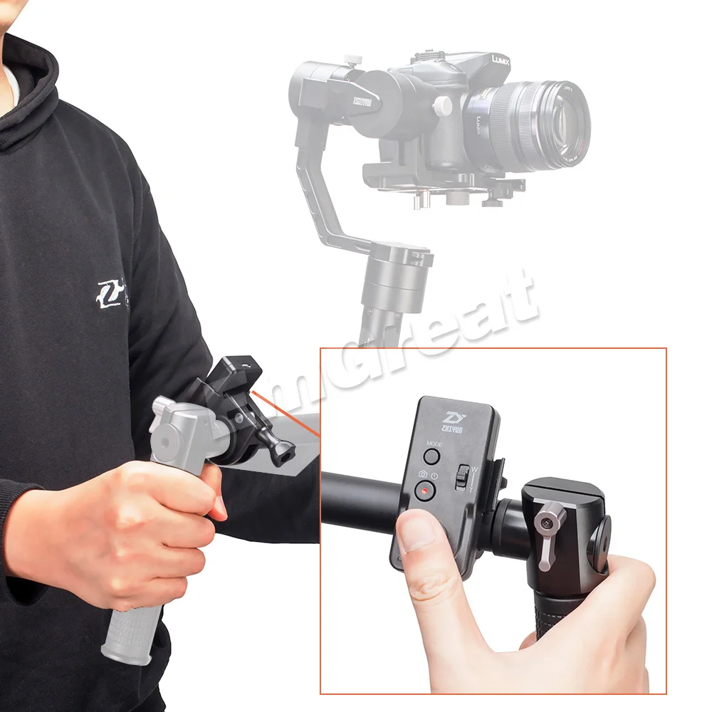 Zhiyun ZW-B02 Wireless Thumb Remote Controller for Crane Crane-M Smooth-II Smooth 3 Smooth-Q Rider-M Gimbal Stabilizer | Электроника