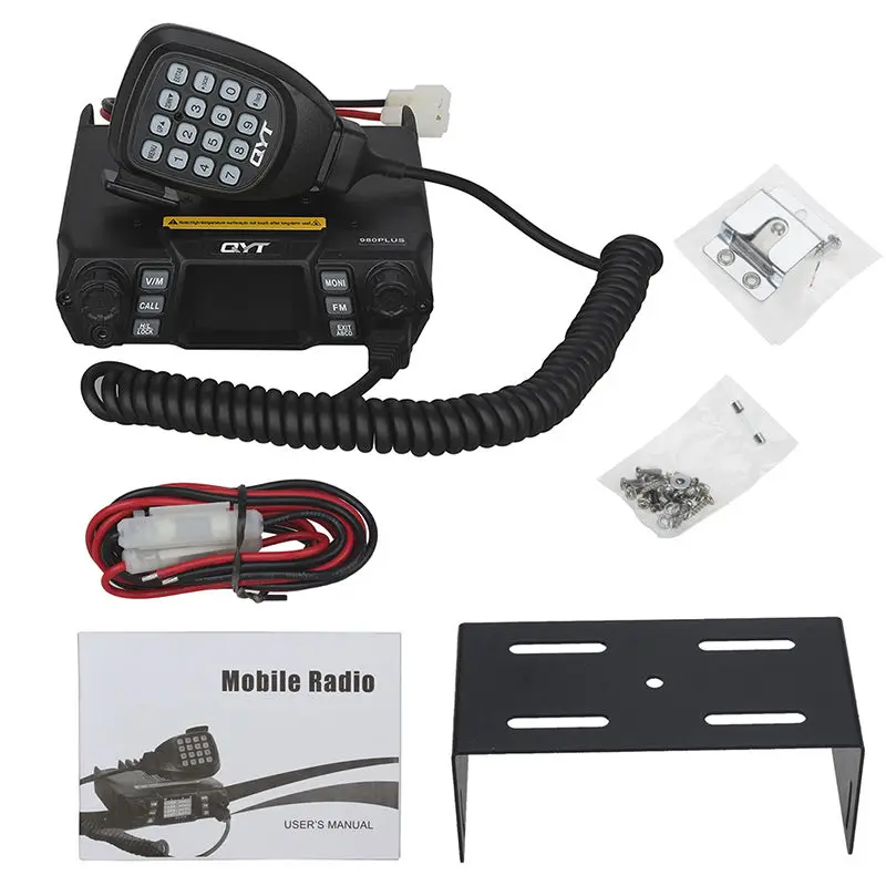 QYT 980PLUS мобильное радио 136 174MHz 75W 400 480MHz 55W автомобильный трансивер