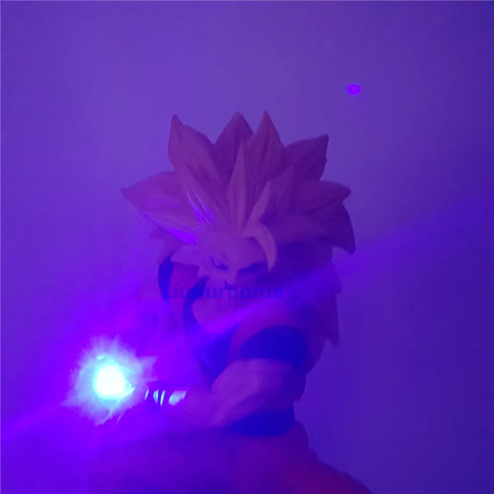 Dragon Ball Z фигурка Сон Гоку Супер Саян 3 светодиодный светильник DBZ Dragon Ball и Super Goku ночник для детей подарок игрушки MY1