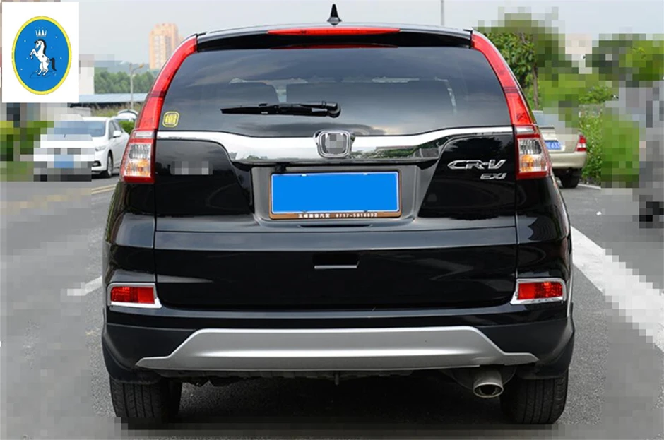 Yimaautotrims ABS авто аксессуар задние противотуманные фары лампы рамки накладка 2 шт./компл. подходит для Хонда сrv CR-V
