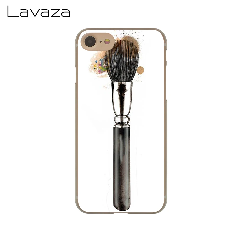 Lavaza Красивая Девичья Кисть для макияжа чехол телефона Apple iPhone 4 4S 5C 5S SE 6 6S 7 8 Plus 10 X Xr
