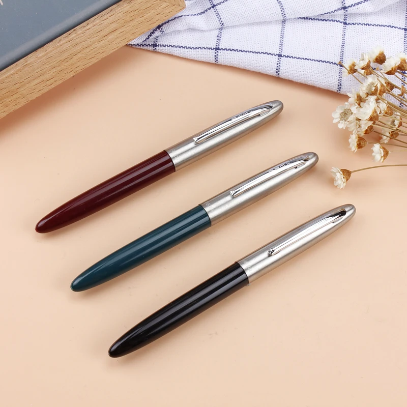 

10 pcs 10 pieces Hero 366 fountain pen classic pen 0.5 mm, green, red black FREE shipping
