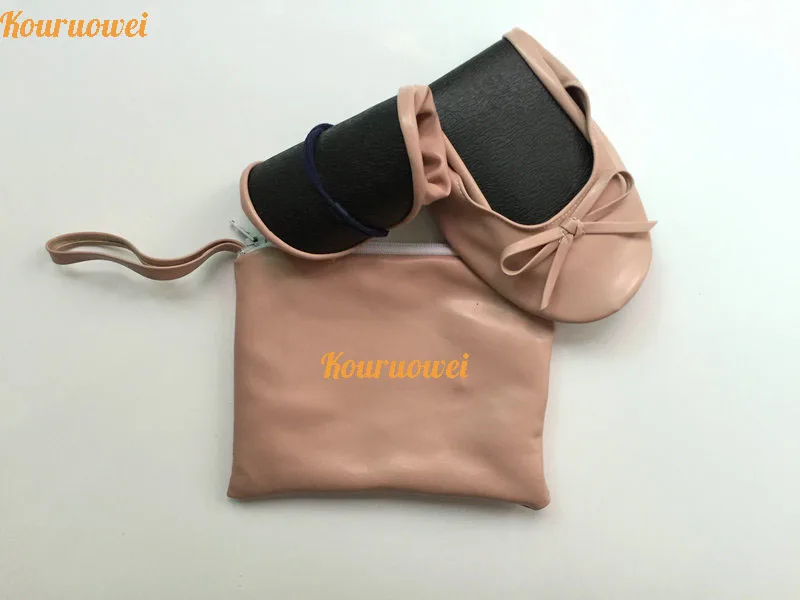 Бесплатная доставка! Индивидуальные Модные цветные балетки складывающиеся