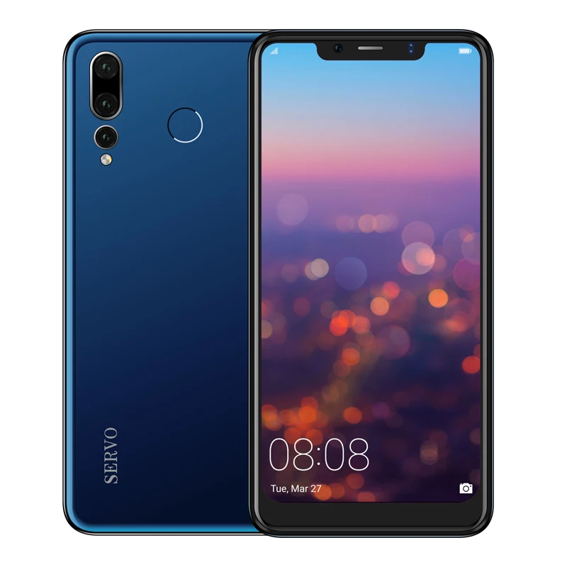 Оригинальный SERVO P20 6 18 &quotu образный дисплей смартфон Android 8 1 отпечаток пальца